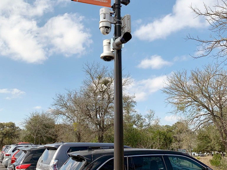 Installing surveillance cameras in public car parks can discourage