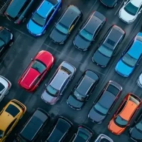 Parking Lot from Above - Thumbnail