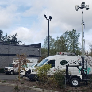 LotGuard Mobile Surveillance Unit Warehouse