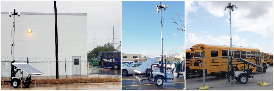 LotGuard Mobile Video Surveillance for Vehicle Storage Facilities